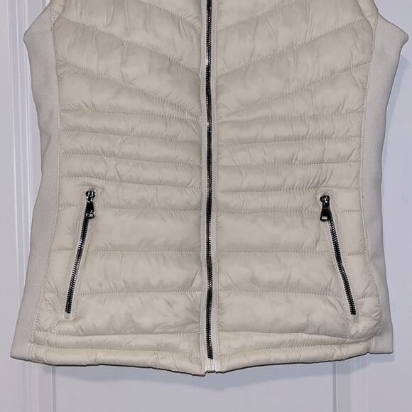 Snobbish Cream Quilted Puffer Vest - Picture 3 of 11